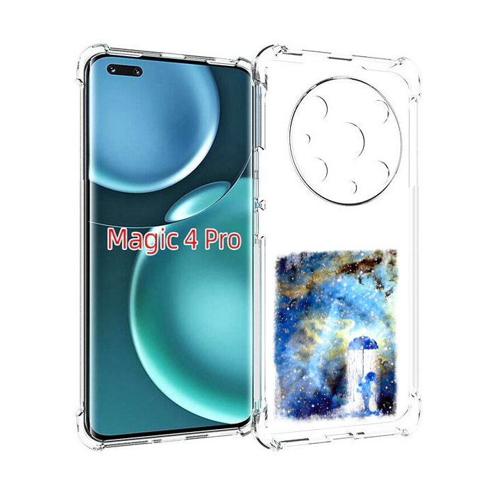 

Чехол MyPads мальчик в небе для Honor Magic4 Pro, Прозрачный, Tocco