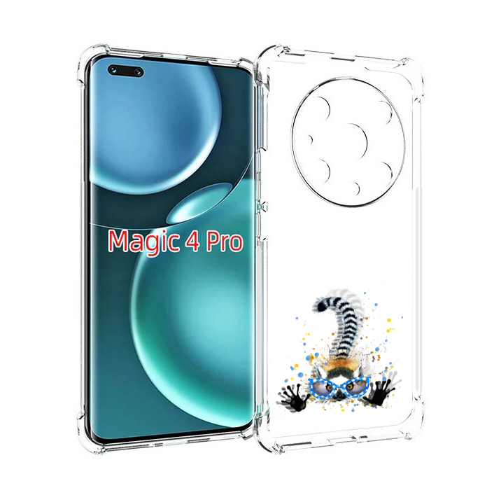 

Чехол MyPads лямур для Honor Magic4 Pro, Прозрачный, Tocco