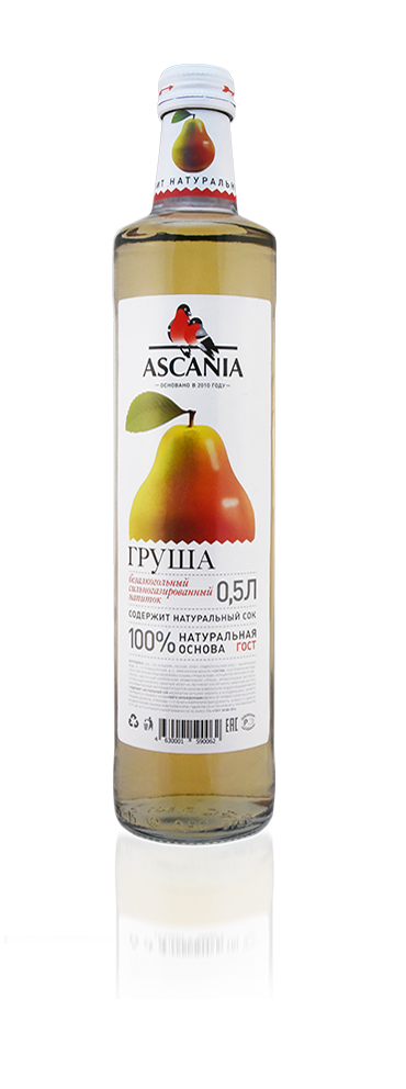 Газированный напиток Ascania Груша 0,5 л