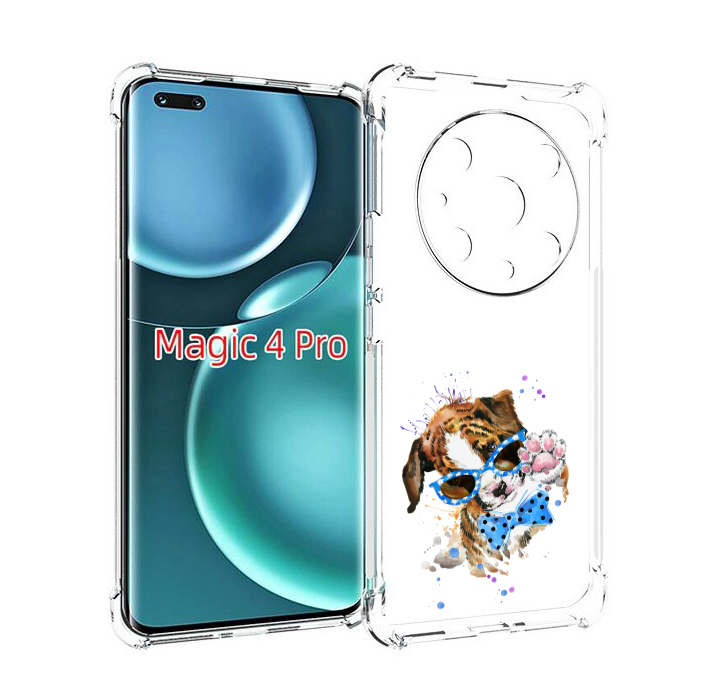 

Чехол MyPads лапочка для Honor Magic4 Pro, Прозрачный, Tocco