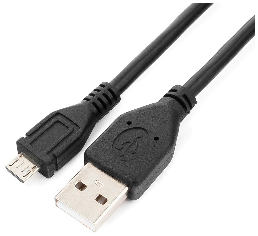 Кабель Cablexpert USB - Micro-USB, 0.5 м, черный (CCP-mUSB2-AMBM-0.5M)