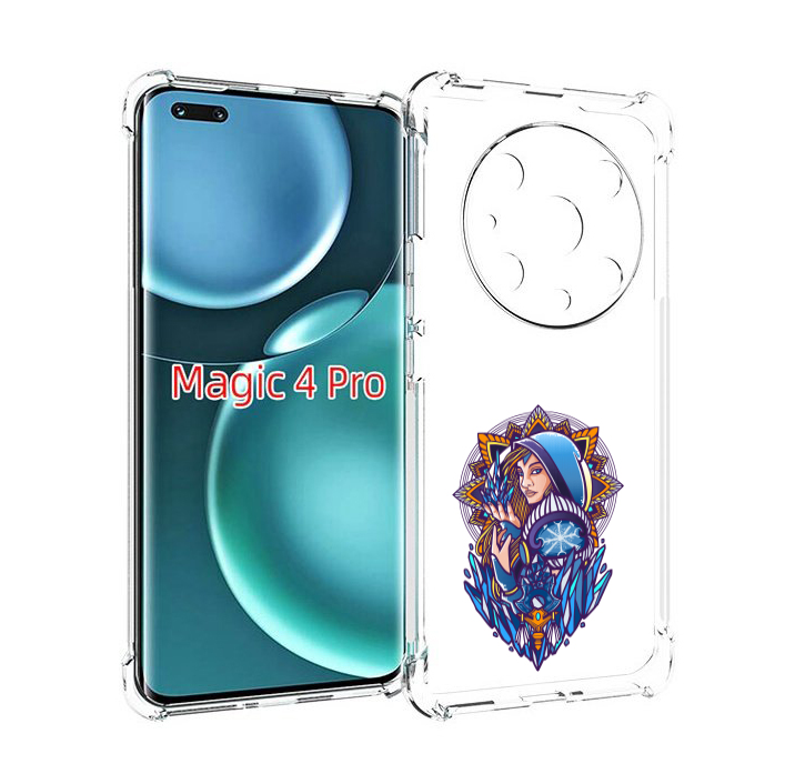 

Чехол MyPads кристал мейден дота 2 для Honor Magic4 Pro, Прозрачный, Tocco