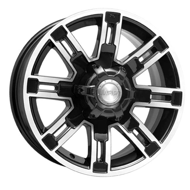 фото Диски r16 6x139,7 7,5j et15 d106,1 к&к полюс (кс609-02) алмаз черный k&k