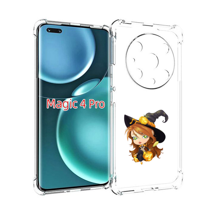 Чехол MyPads Ведьмочка для Honor Magic4 Pro