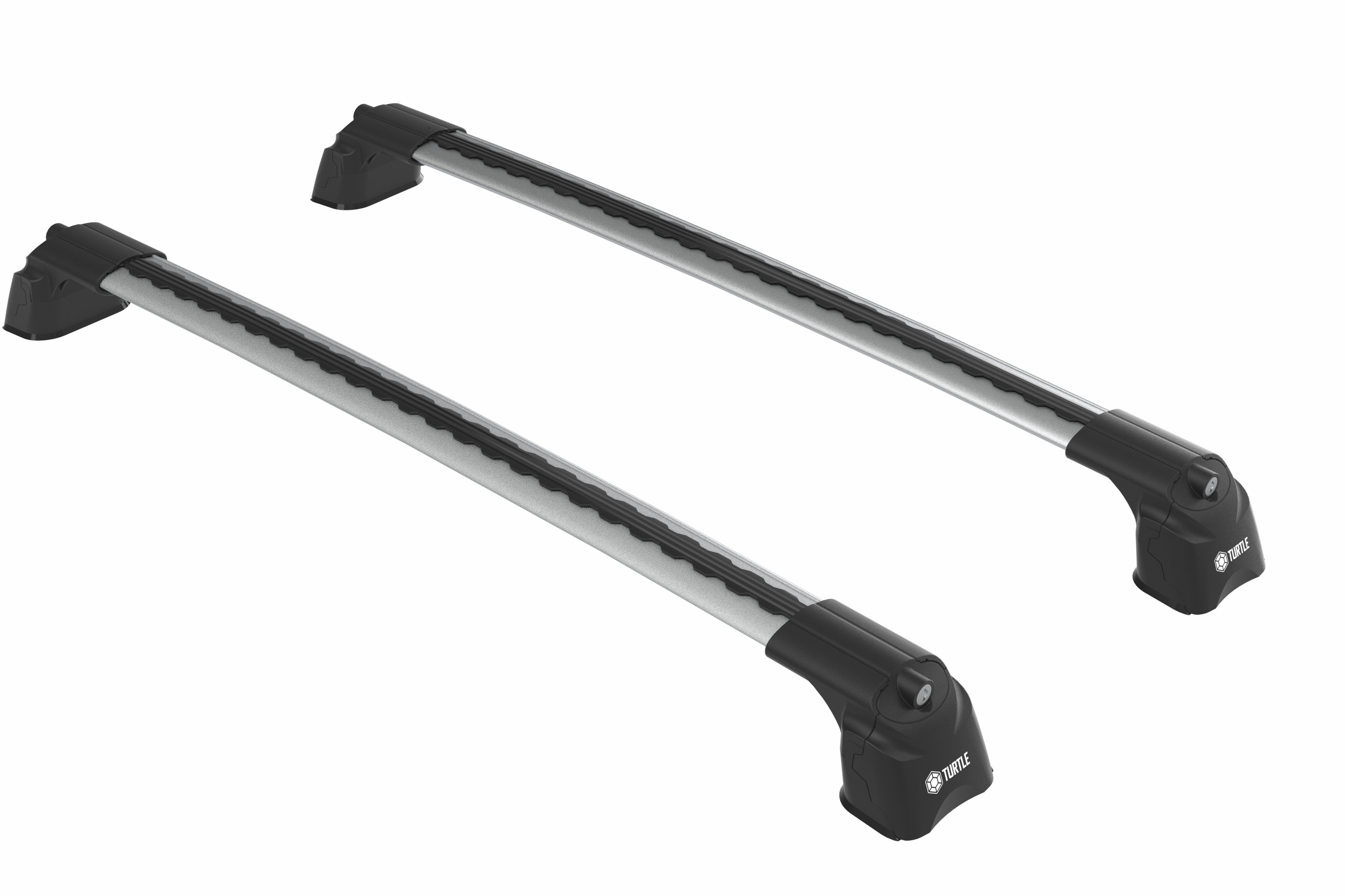 

Комплект багажника Turtle Air 3 Silver серебристого цвета для а/м Jeep Grand Cherokee WK2, Серебристый, Jeep Grand Cherokee WK2