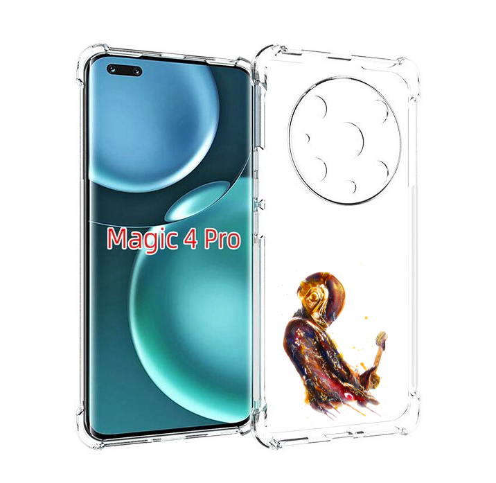 

Чехол MyPads космо-музыкант для Honor Magic4 Pro, Прозрачный, Tocco