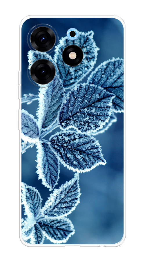 

Чехол на Tecno Spark 10 Pro "Зима 6", Бирюзовый;белый, 303750-2