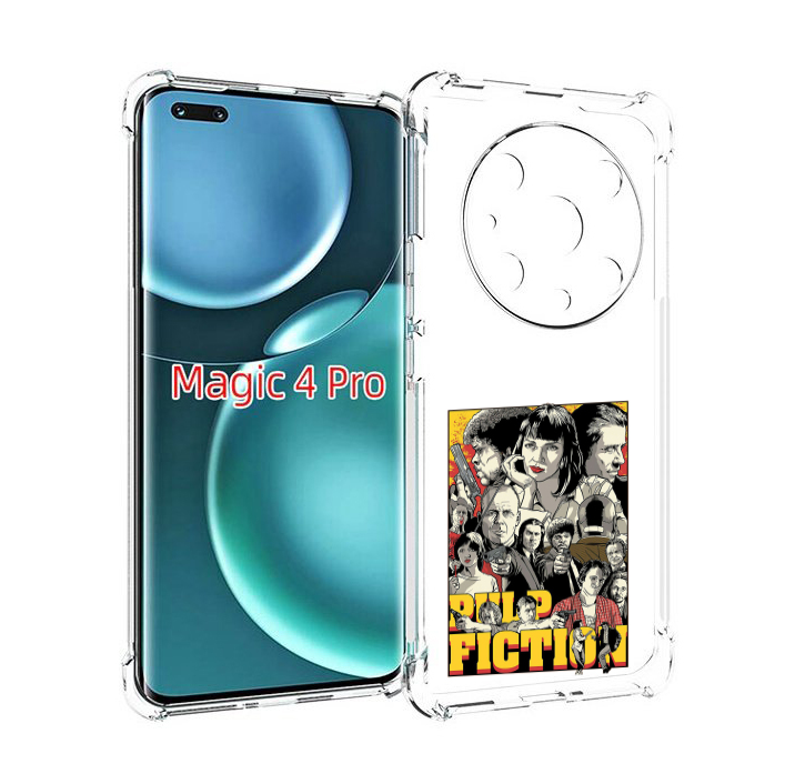 Чехол MyPads комикс картинка для Honor Magic4 Pro