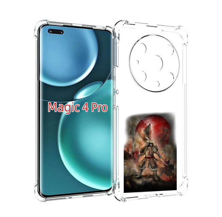 

Чехол MyPads китайскийвоин для Honor Magic4 Pro, Прозрачный, Tocco