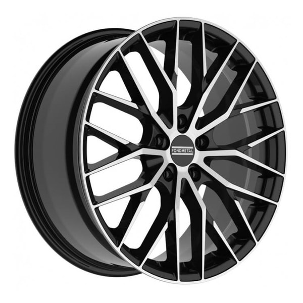 фото Диски r21 5x112 10j et31 d66,5 fondmetal makhai black glossy machined