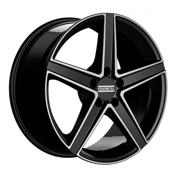 фото Диски r18 5x112 8j et48 d66,5 fondmetal ioke matt black machined