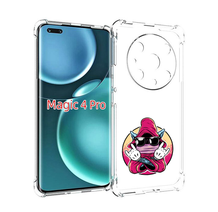 

Чехол MyPads йоу для Honor Magic4 Pro, Прозрачный, Tocco