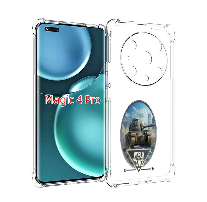 Чехол MyPads игра с танками для Honor Magic4 Pro
