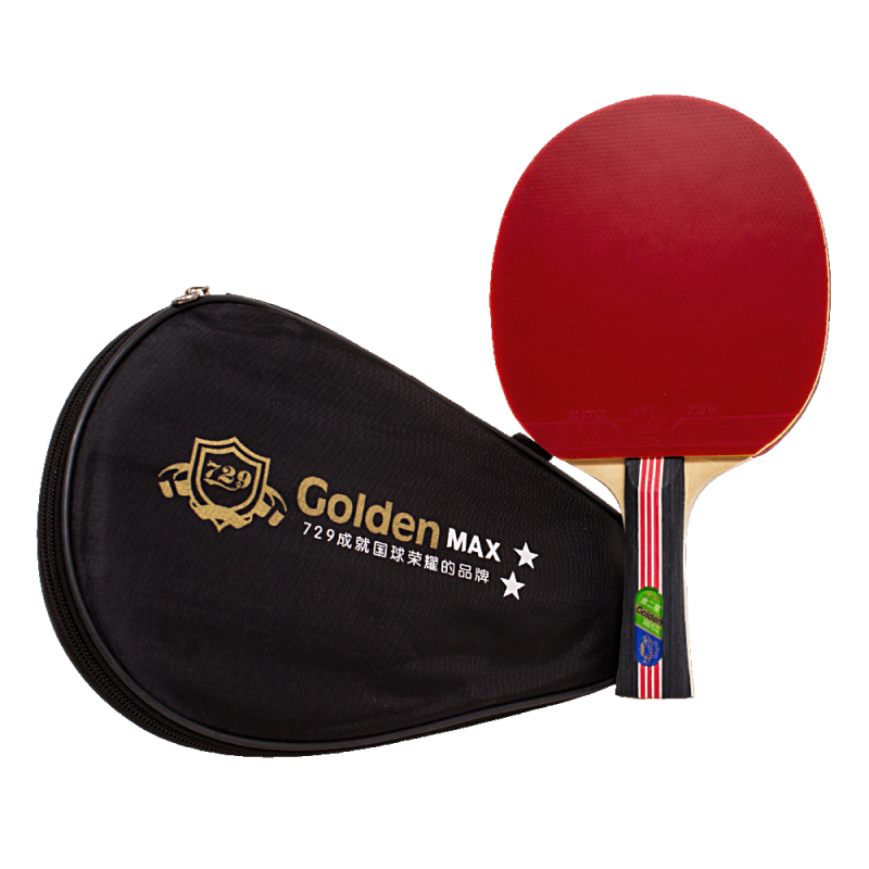 Ракетка для настольного тенниса Friendship 729 Golden Max 2*, CV / FL