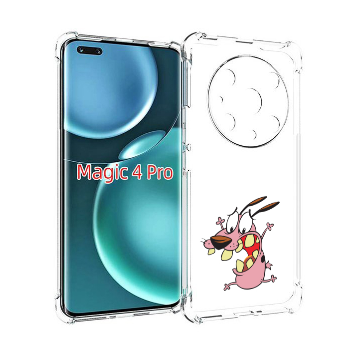 

Чехол MyPads зубастый бобик для Honor Magic4 Pro, Прозрачный, Tocco
