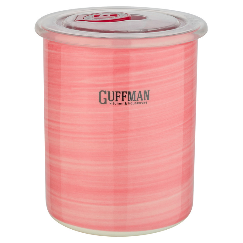 

Банка для продуктов Guffman Ceramics 10,5х9,5х12,5 см C-06-002-P, Розовый