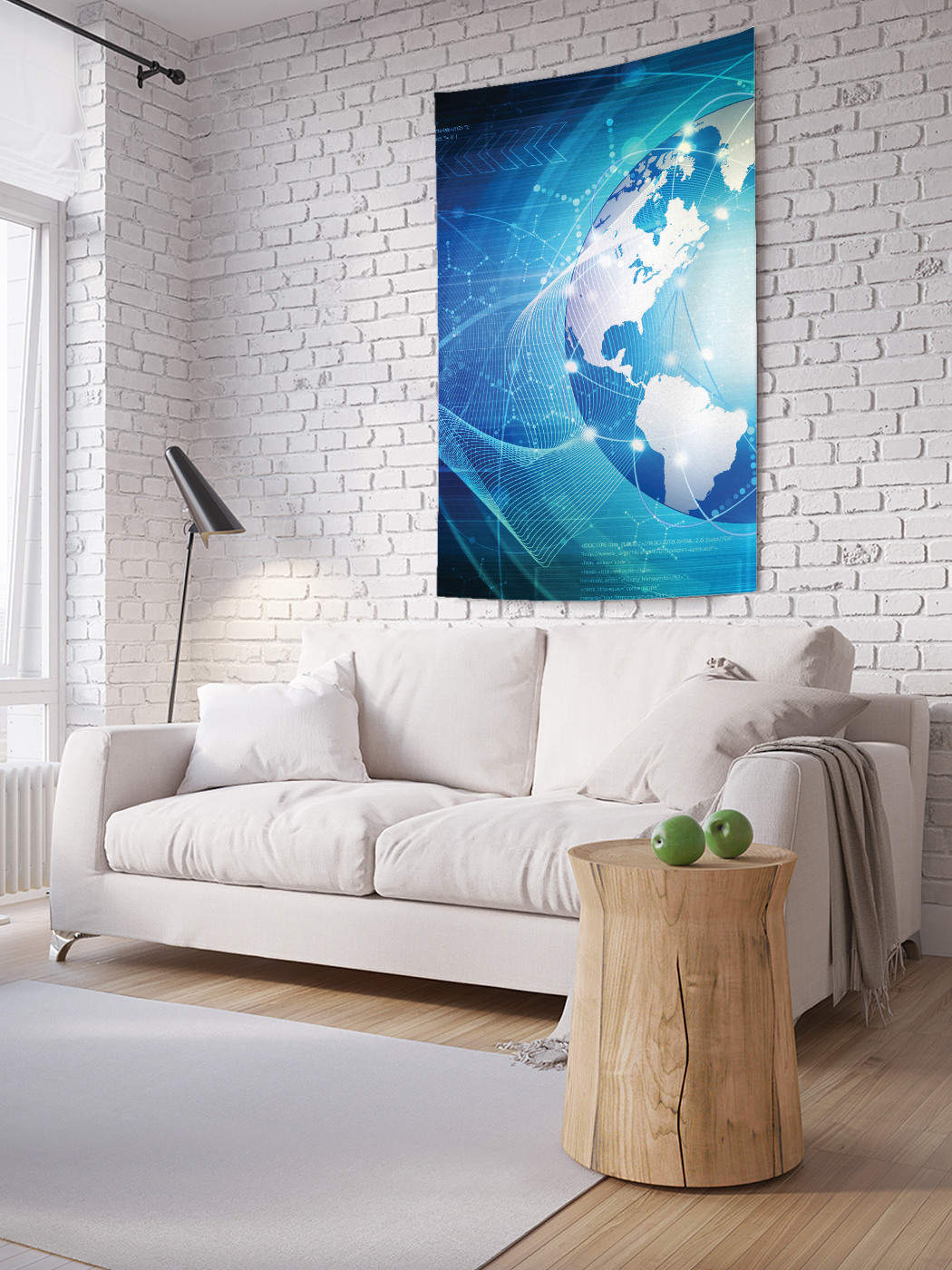 

Вертикальное фотопанно на стену JoyArty Современная земля 150x200 см, Современная земля