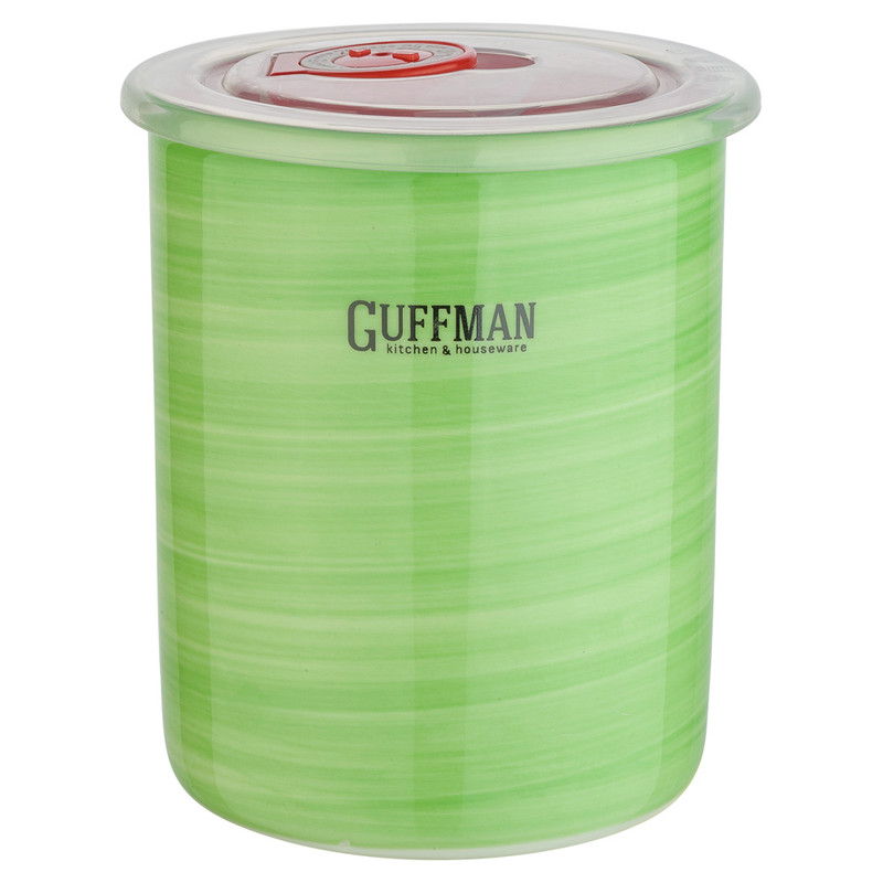 

Банка для продуктов Guffman Ceramics 10,5х9,5х12,5 см C-06-001-G, Зеленый