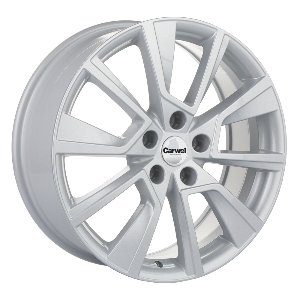 фото Диски r18 5x112 7j et43 d57,1 carwel чаны 1802 (kodiaq/tiguan/audi q3) slt