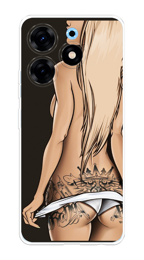 

Чехол на Tecno Spark 10 Pro "Обнаженная девушка", 303750-6
