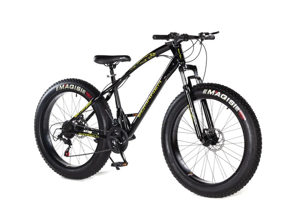 Велосипед горный Shorner Maxxis Fatbike 26 черный