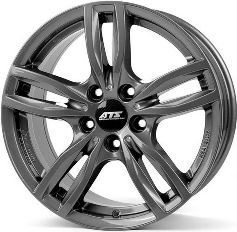 фото Диски r17 5x108 7,5j et52,5 d63,4 ats evolution dark grey