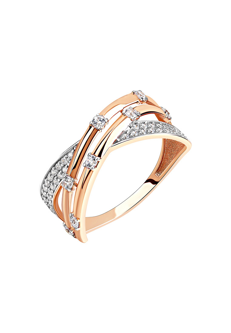 

Кольцо из золота р.  Kari Jewelry КЛ-702257, фианит, КЛ-702257