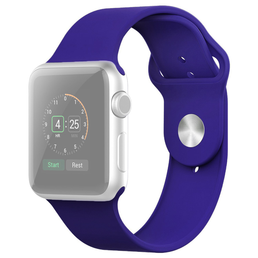 

Ремешок InnoZone APWTSI42-30 для Apple Watch 1-6/SE 42/44 мм Темно-фиолетовый