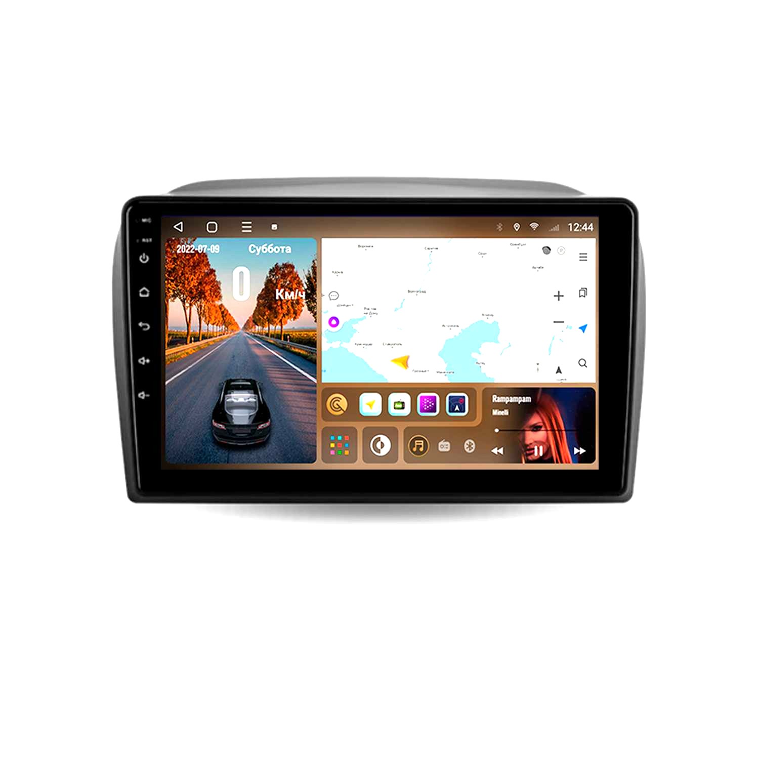 Автомагнитола CaCar TK2 Fiat Doblo 2 09-15 2565000₽