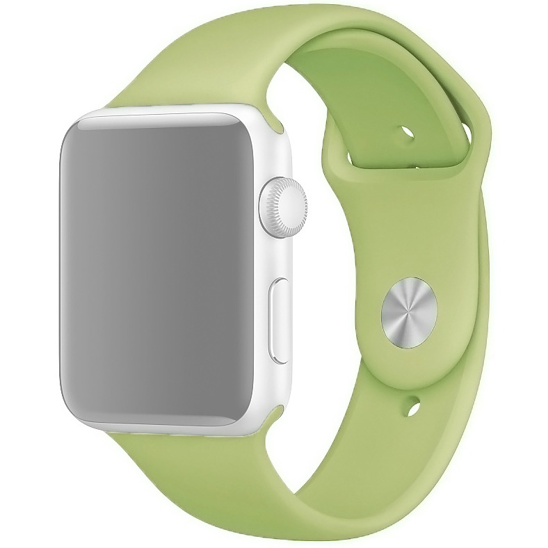 

Ремешок InnoZone APWTSI42-01 для Apple Watch 1-6/SE 42/44 мм Бледно-зеленый