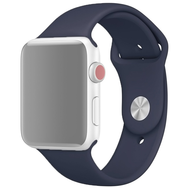 

Ремешок InnoZone APWTSI38-08 для Apple Watch 1-6/SE 38/40 мм Полуночно-синий