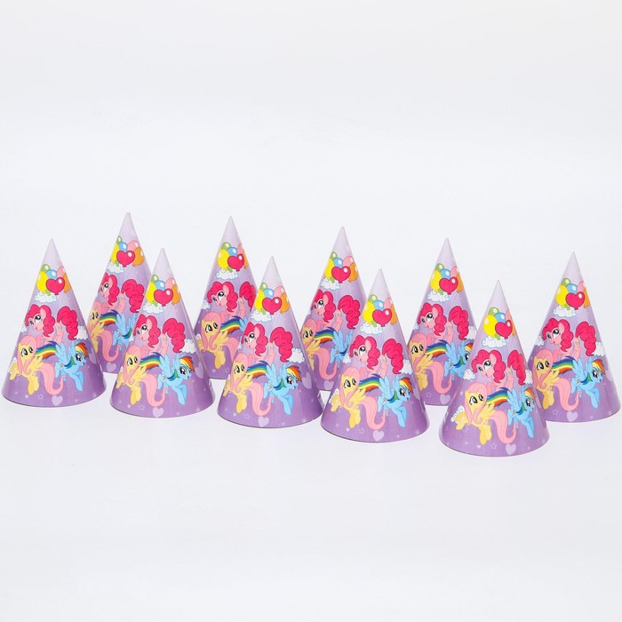 

Набор бумажных колпаков, My Little Pony, 10 шт