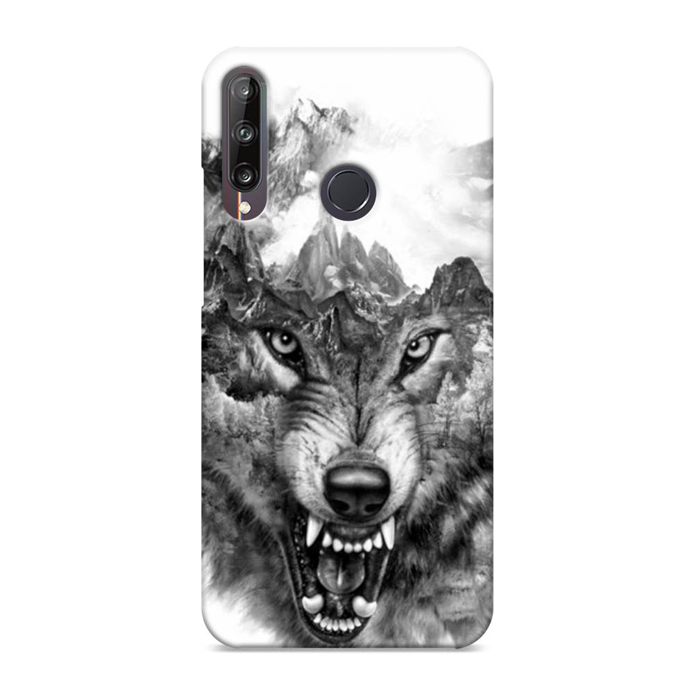 

Чехол Awog "Волк в горах" для Huawei P40 lite E, 612420-1