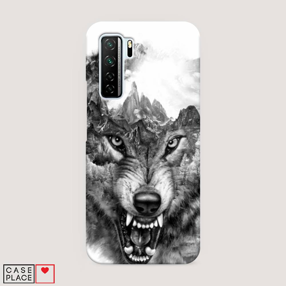

Чехол Awog "Волк в горах" для Huawei P40 lite 5G, 6103020-1