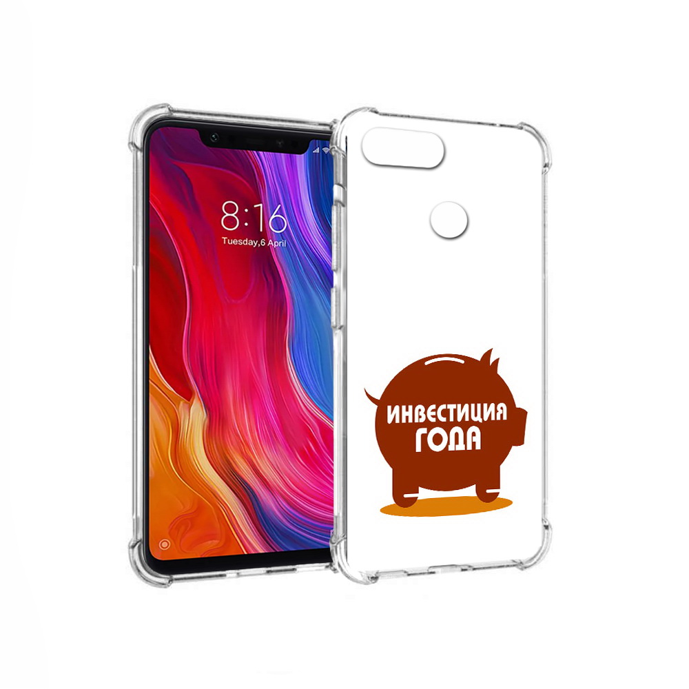 

Чехол MyPads Tocco для Xiaomi Mi 8 Lite инвестиция (PT119514.309.376), Прозрачный, Tocco