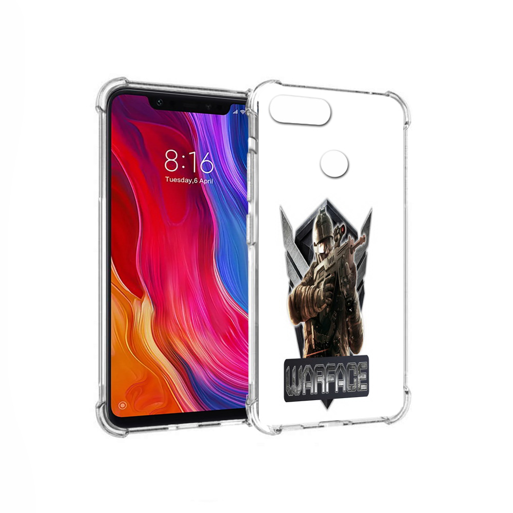 

Чехол MyPads Tocco для Xiaomi Mi 8 Lite игра про войну (PT119514.309.374), Прозрачный, Tocco