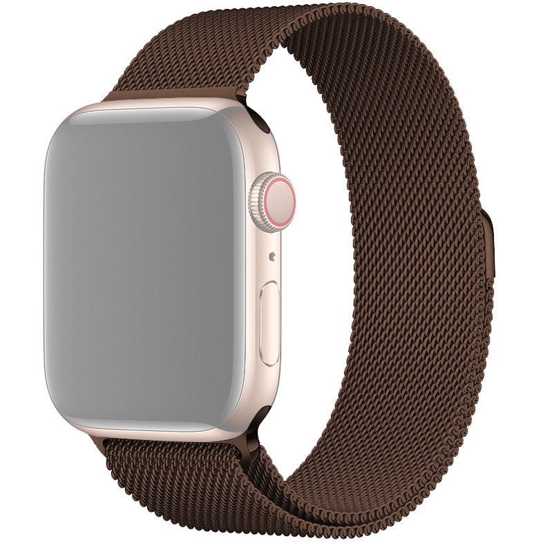 

Ремешок InnoZone APWTMS38-28 для Apple Watch 1-6/SE 38/40 мм Коричневый