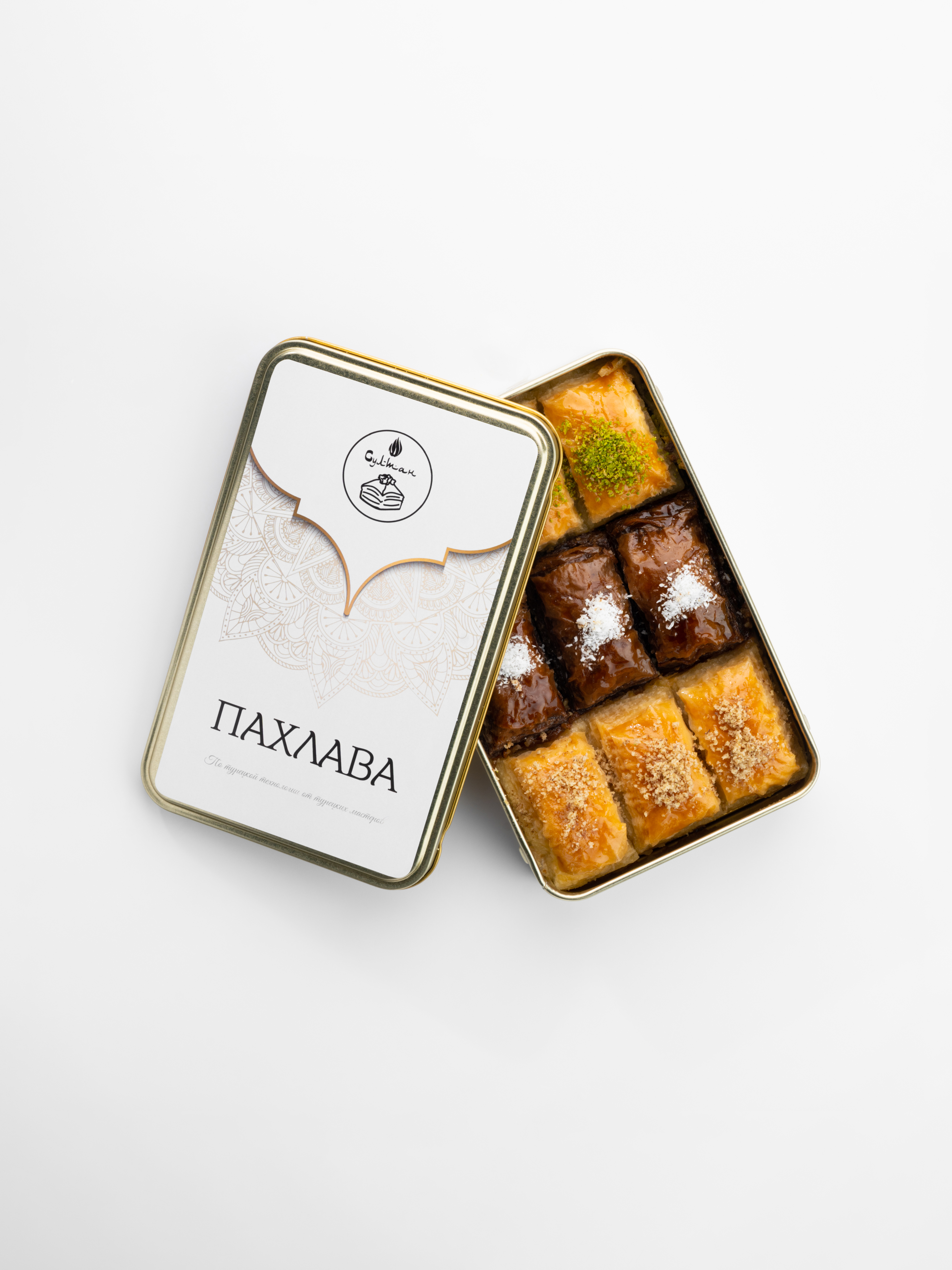 

Пахлава турецкая Пахлава Султан Ассорти №1, 450 г, assorti1pahlava