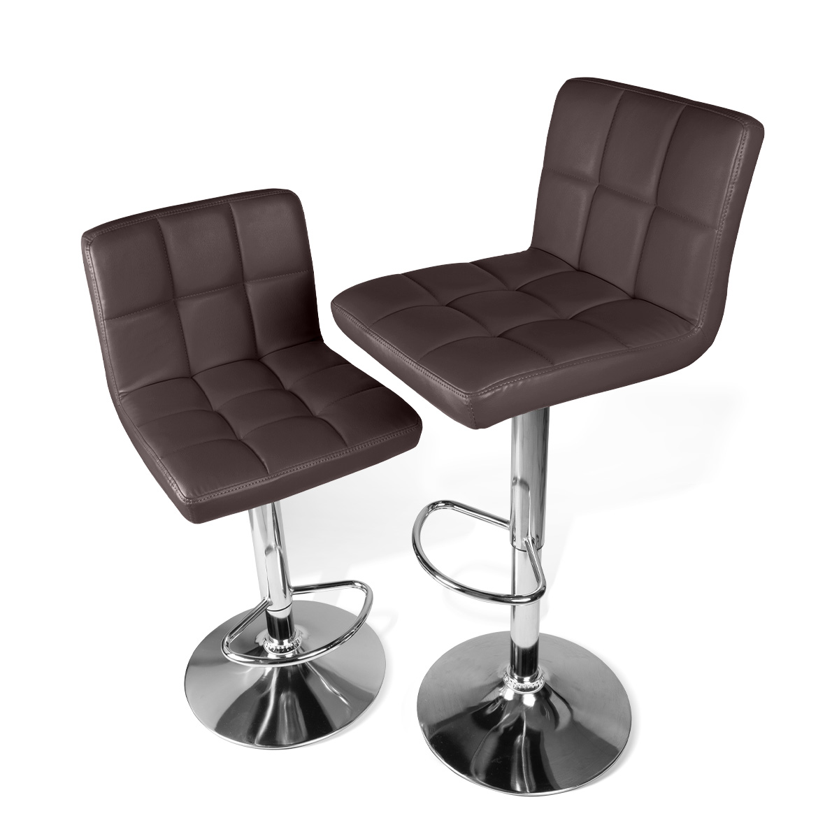 Комплект барных стульев Ergozen Loft 2 шт, коричневый