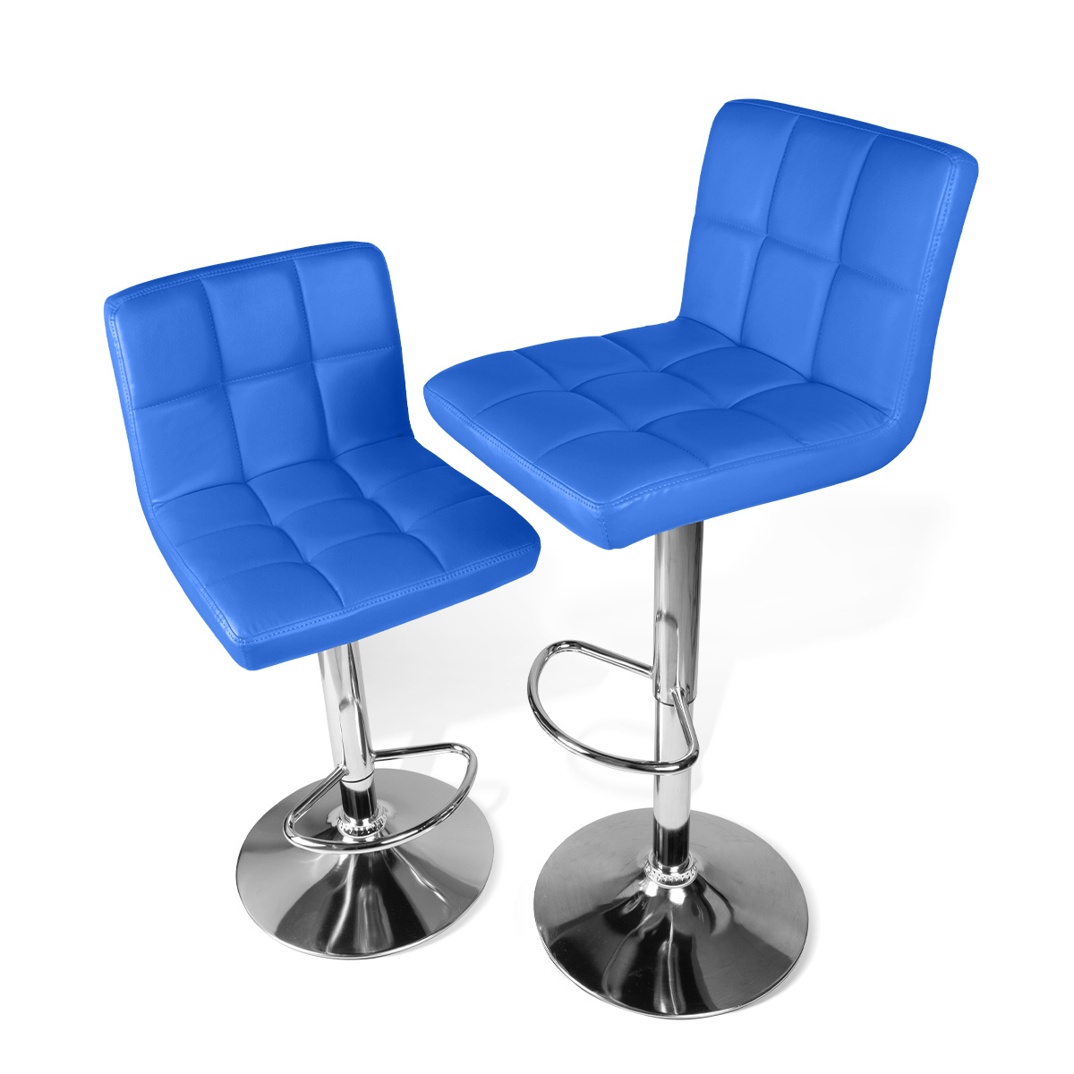 Комплект барных стульев Ergozen Loft 2 шт, синий