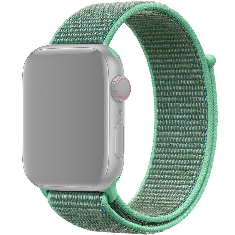 

Ремешок для Apple Watch 1-6/SE нейлоновый 42/44 мм InnoZone - Бирюзовый (APWTNY42-56)