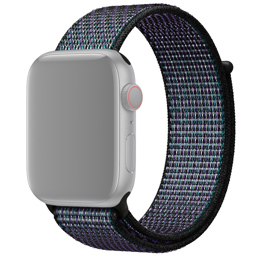 фото Ремешок innozone apwtny42-52 для apple watch 1-6/se 42/44 мм песочный/черный