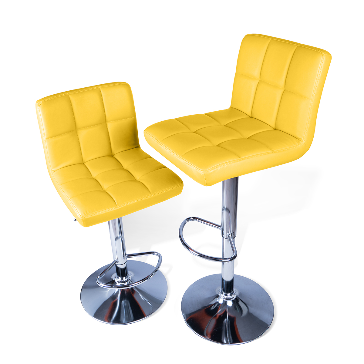 Комплект барных стульев Ergozen Loft 2 шт, жёлтый