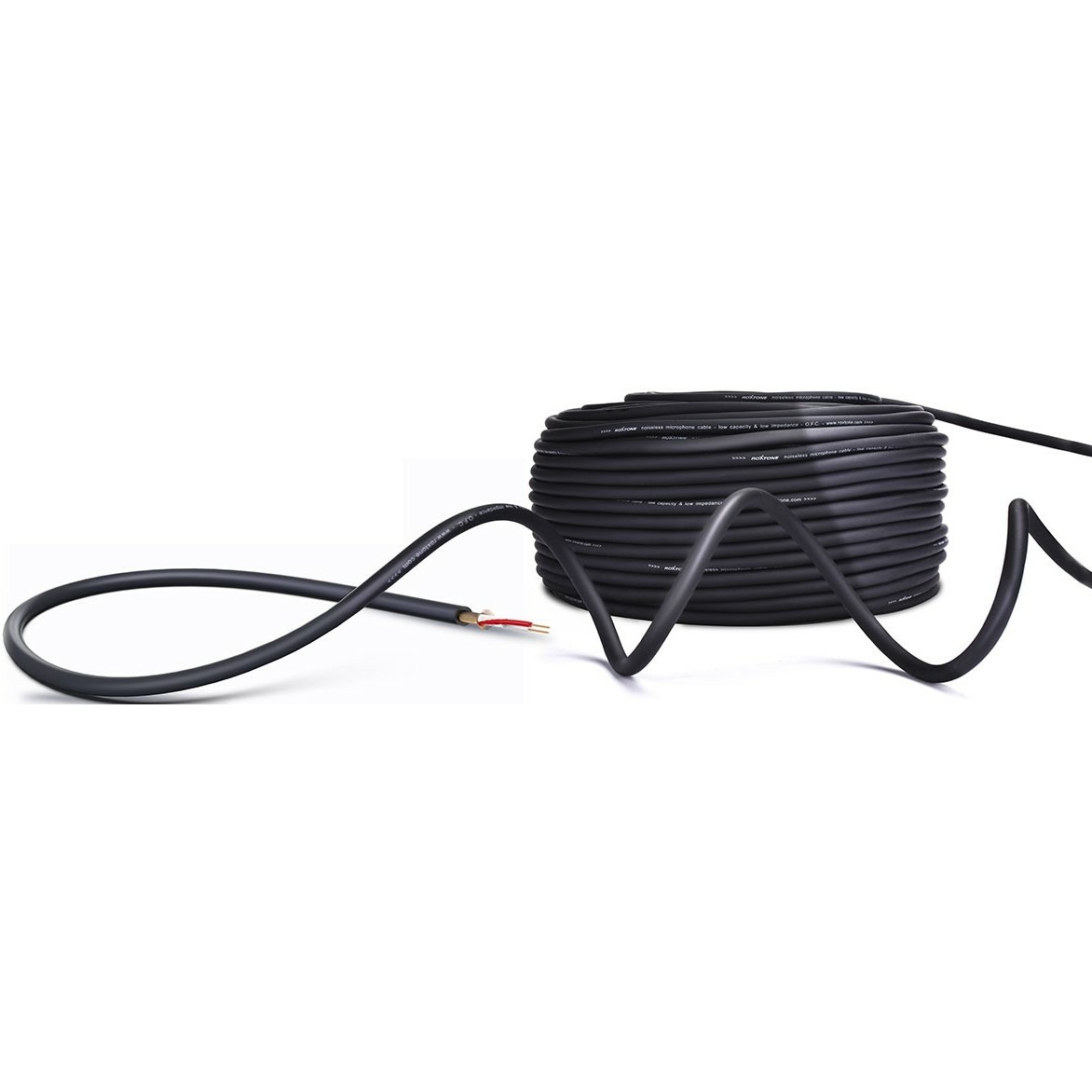 

Кабель микрофонный в нарезку Roxtone SFMC265/100 Black 100m