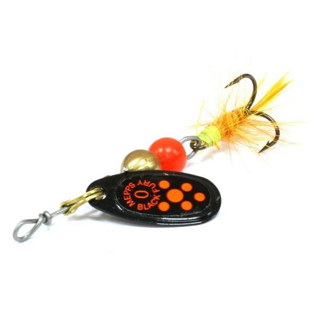 

Блесна вращающаяся Mepps Black Fury Mouche 4 Black/Orange, Оранжевый;черный