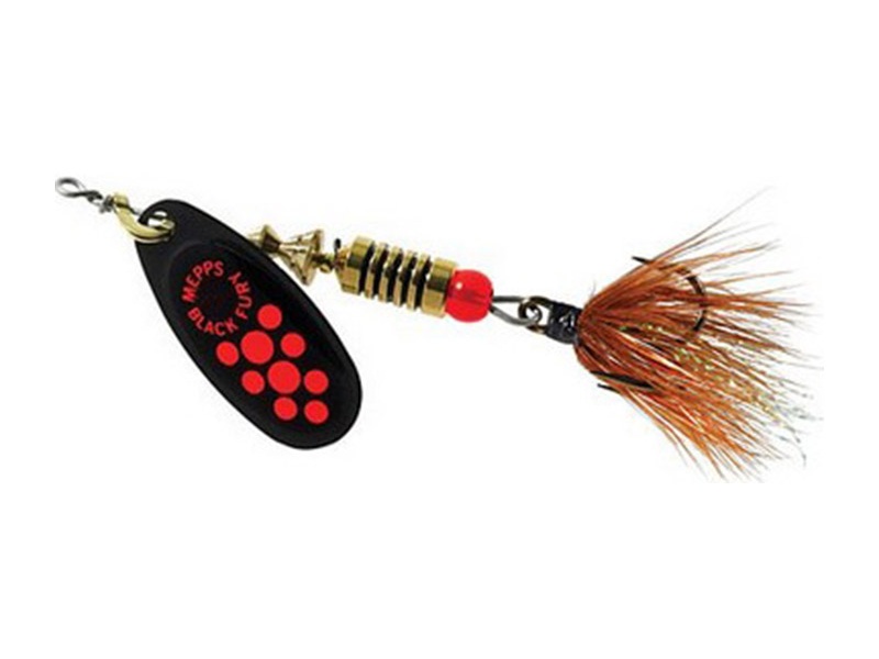 

Блесна вращающаяся Mepps Black Fury Mouche 2 Black/Orange, Оранжевый;черный