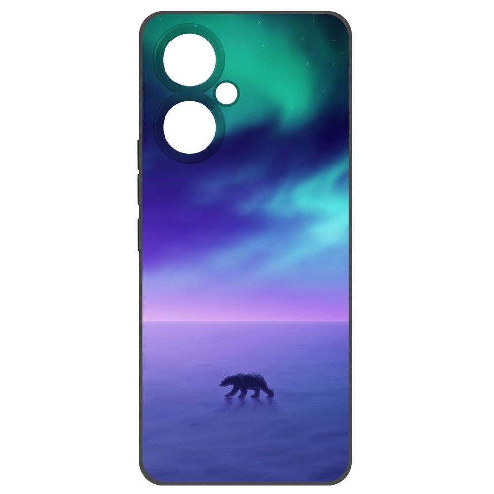 

Чехол-накладка Софт Северное Сияние для Tecno Camon 19 Pro, Черный