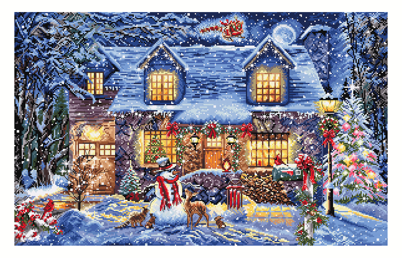 

Набор для вышивания Letistitch L8030 Коттедж