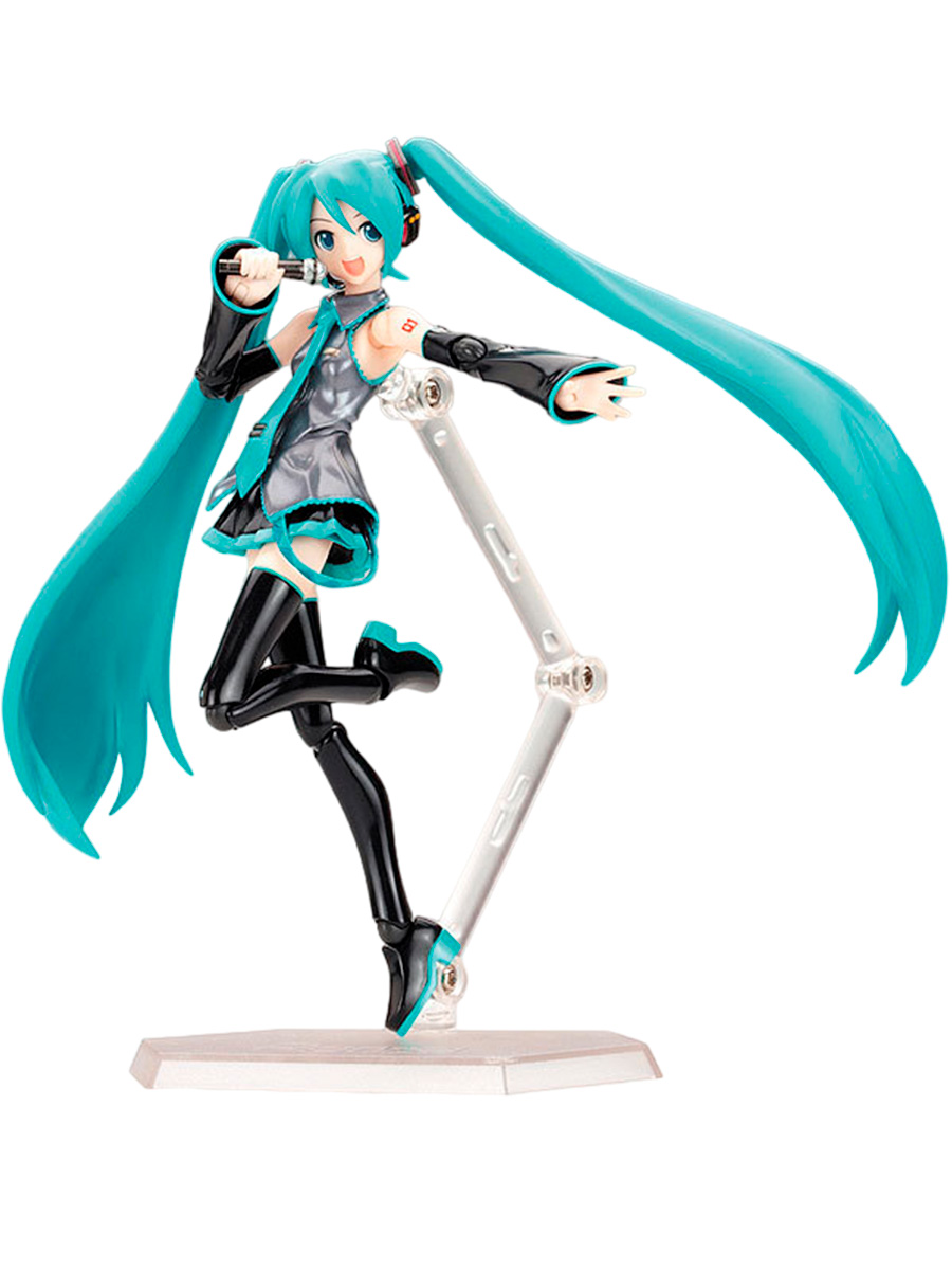 

Фигурка StarFriend Мику Хацунэ с микрофоном Miku Hatsune (подставка, 13 см)