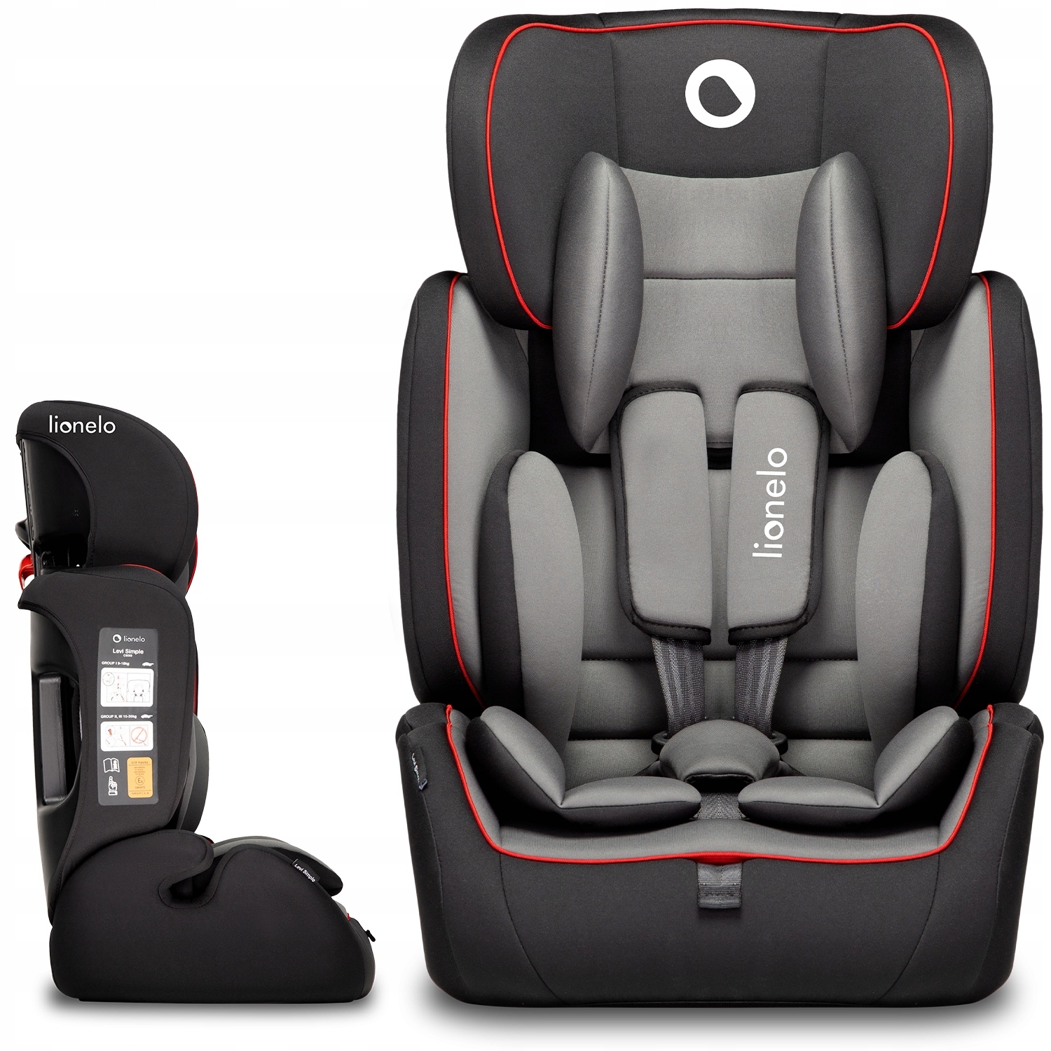 

Автокресло Lionelo LO-Levi Simple Sporty Black, Levi Simple